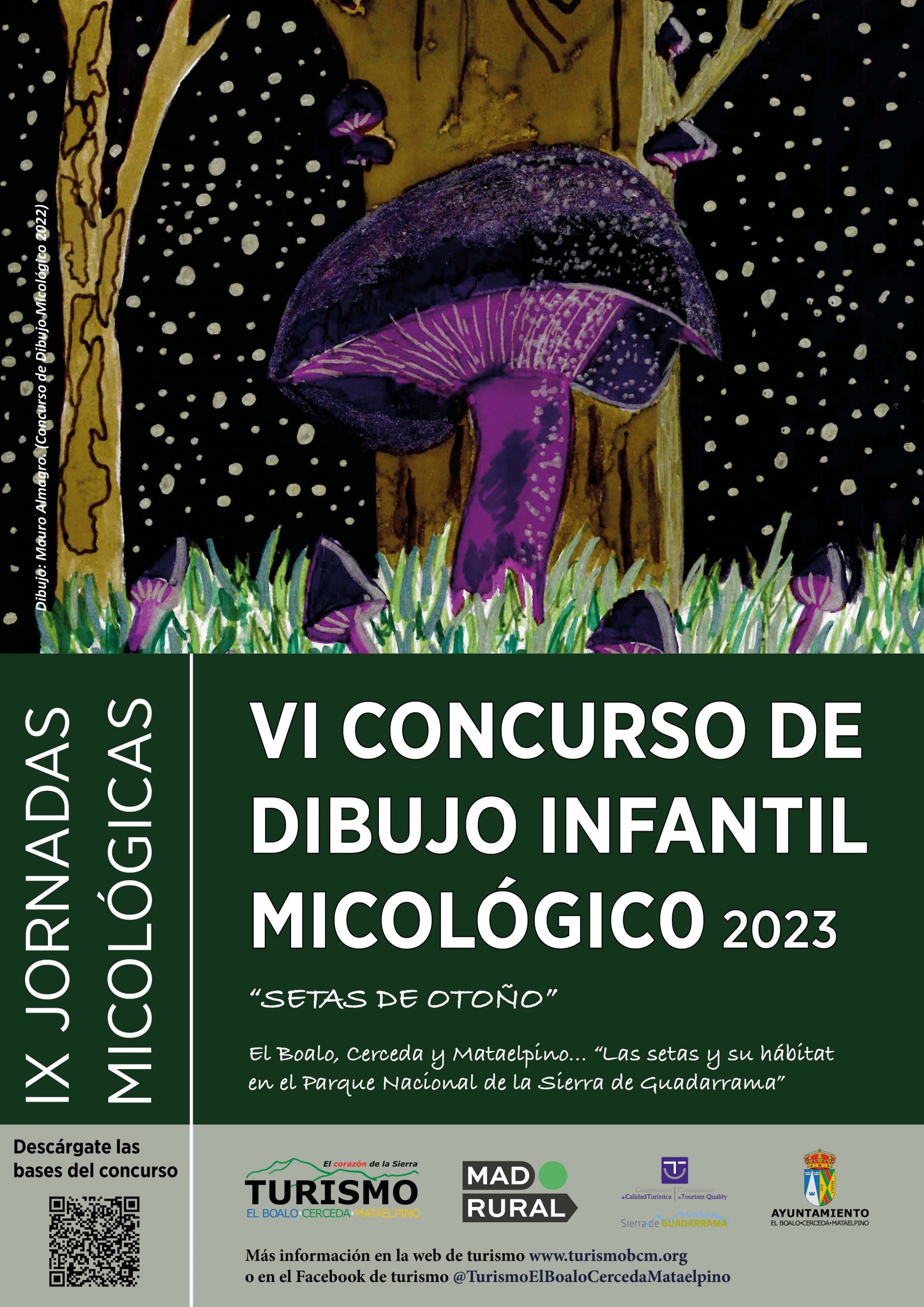 Cartel Concurso de Dibujo_Jornadas Micológicas 2023_web